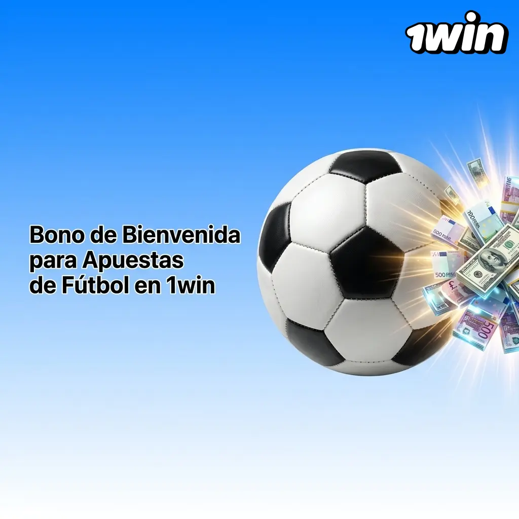 Bono de Bienvenida para Apuestas de Fútbol en 1win