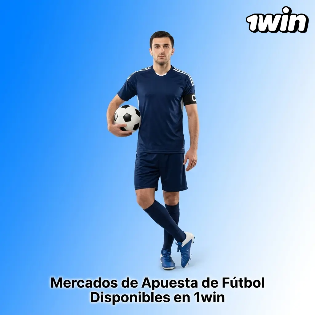 Mercados de Apuesta de Fútbol Disponibles en 1win