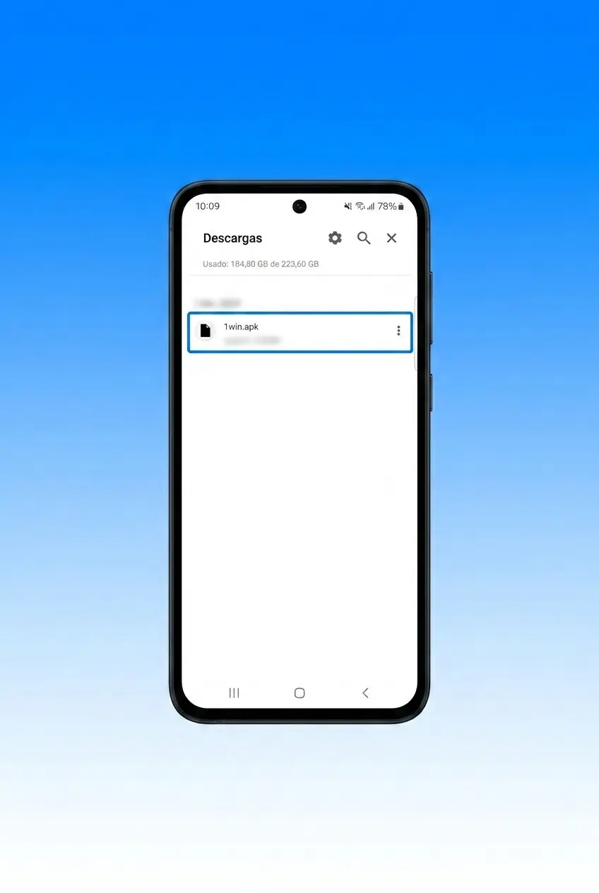 Cómo descargar e instalar el APK de 1win para Android
